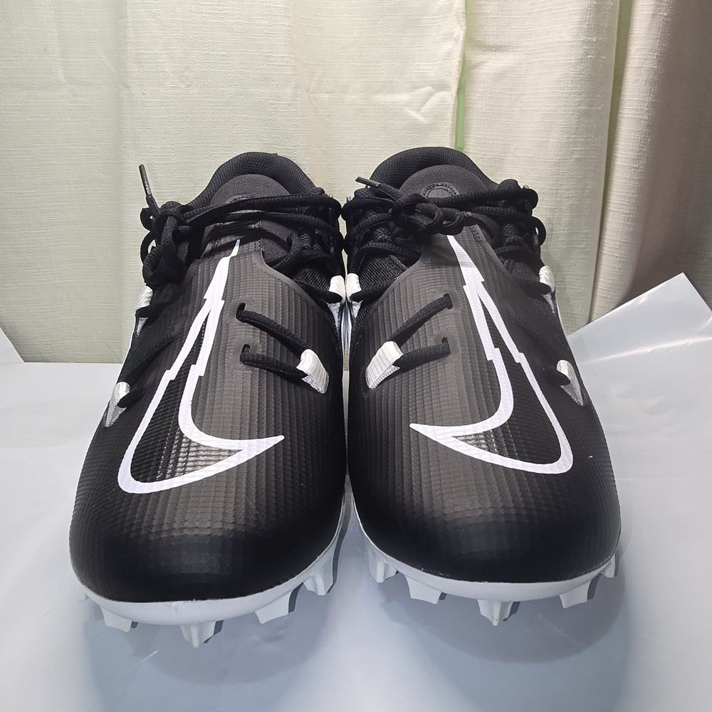 Nike Alpha Menace Pro 3 Mid Football Cleats Mens Size 10 CT6649-001 Black